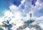  bad_id bad_pixiv_id cloud cloudy_sky day earth jusc0 landing_castle no_humans scenery sky 