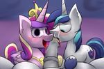  bisexual cum cum_in_mouth cum_inside cum_on_face double_fellatio double_oral fellatio female friendship_is_magic male marsminer my_little_pony oral princess_cadance_(mlp) sex shining_armor_(mlp) 