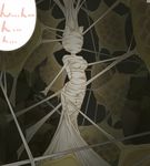  animal_ears cocoon eggs mummification mummy spider spider_web tail web 
