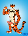  circus dreamworks erection feline kadohusky madagascar male mammal penis russian solo tiger trunks vitaly_the_tiger 