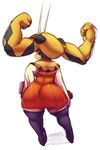  2015 big_butt butt cerebella chubby female human mammal not_furry pose skullgirls thick_thighs trinity-fate62 wide_hips 