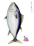 heart kyouseka megurine_luka no_humans takoluka translated tuna vocaloid 