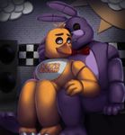  animatronic atlas-white avian bird bonnie_(fnaf) chica_(fnaf) chicken female five_nights_at_freddy&#039;s lagomorph machine male mammal rabbit robot video_games 