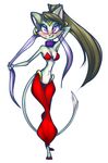  blush dreamkeepers feline female lilith_calah mammal navel purple_eyes shantae 