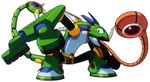  chameleon lizard machine megaman_x reptile robot scalie solo sting_chameleon unknown_artist 