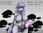  2015 animal_genitalia anthro areola balls bear213 big_breasts breasts dickgirl earth_pony english_text equine erect_nipples erection friendship_is_magic horse horsecock intersex mammal maud_pie_(mlp) my_little_pony nipples nude penis pony solo text 