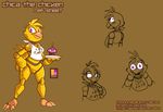  2015 animatronic avian bird chica_(fnaf) chicken cupcake_(fnaf) female five_nights_at_freddy&#039;s kayla-na machine robot video_games 