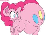  2015 big_butt butt butt_expansion chubby colored earth_pony equine female friendship_is_magic growth habbodude hooves horse huge_butt hyper looking_back mammal my_little_pony pinkie_pie_(mlp) pony purple_yoshi_draws simple_background solo wide_hips 
