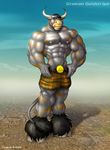  anthro bovine braford cattle kilt male mammal muscles solo 