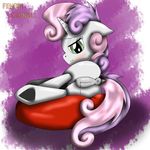  blush cum equine female friendship_is_magic hair horn looking_at_viewer mammal masturbation my_little_pony orgasm pussy smile solo sweetie_belle_(mlp) swirl unicorn young 