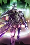  1boy armor ass batman batman_(series) bruce_wayne cape dc_comics male male_focus solo 