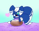  &lt;3 baby carpet cute diaper feces happy invalid_tag lift meowstic nintendo one_eye_closed paws pok&eacute;mon scat sir-dancalot squishy video_games wink young 