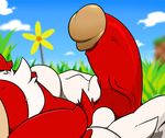  2015 anthro echidna erection knuckles_the_echidna male mammal monotreme nude penis slypon solo sonic_(series) 