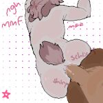 1:1 ambiguous_gender anal anthro bear big_penis bovid butt caprine digital_media_(artwork) duo first_person_view genitals goat heresysheep lube male male/male mammal nude penis pixel_(artwork) sex tail text