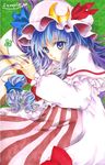  blush book clover crescent four-leaf_clover long_hair mariko2009 patchouli_knowledge purple_eyes purple_hair solo touhou traditional_media 