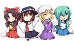  hakurei_reimu kochiya_sanae maribel_hearn touhou tyata-maru usami_renko 