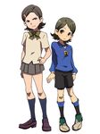  1girl @@@ androgynous bad_id bad_pixiv_id crossdressing gianluca_zanardi green_eyes inazuma_eleven inazuma_eleven_(series) kino_aki reverse_trap school_uniform short_hair soccer_uniform sportswear 