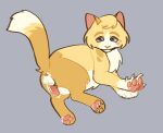 animal_genitalia animal_penis balls big_penis bodily_fluids butt claws curling_toes domestic_cat feet felid feline feline_genitalia feline_penis felis feral fur genital_fluids genitals glistening glistening_genitalia glistening_pawpads glistening_penis jinglecide male mammal pawpads paws penis pink_nose pink_pawpads precum presenting presenting_hindquarters presenting_penis purple_eyes rootspring_(warriors) sheath simple_background small_balls solo spots stretching toony warriors_(book_series) yellow_body yellow_fur