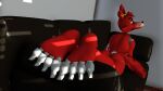 16:9 3d_(artwork) 4_toes animatronic anthro arm_tattoo black_sofa butt canid canine claws crossgender digital_media_(artwork) feet female five_nights_at_freddy's foot_focus fox foxy_(fnaf) fur furniture grey_claws hair hi_res loveroomsfm machine mammal mtf_crossgender on_sofa red_body red_feet red_fur red_hair red_tail robot robot_anthro scottgames smile sofa solo source_filmmaker_(artwork) tail tail_aside tattoo teasing teasing_with_feet toe_claws toes true_fox white_eyes widescreen