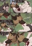 absurd_res animal_genitalia animal_vulva bestiality breath canid canine canine_genitalia canine_vulva canis collar comic coyobites cunnilingus dialogue domestic_dog dominant dominant_feral dominant_male duo ear_twitch english_text eyewear female female_feral feral feral_on_feral feral_transformation gender_transformation genitals german_shepherd glasses herding_dog hi_res humor husky kissing licking male male/female male_feral mammal multi_nipple nipple_fetish nipple_lick nipple_play nipples nordic_sled_dog oral panting pastoral_dog profanity secretly_loves_it sex spitz submissive submissive_female text thebaseballfur tongue transformation twitching vaginal vulva worried