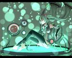  green hatsune_miku miku_append tagme vocaloid 