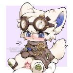 1:1 2026 anthro anthro_focus anthro_on_anthro anthro_penetrated anthro_penetrating anthro_penetrating_anthro artist_name biped blue_eyes blush blush_lines bodily_fluids border bottomless bottomless_anthro bottomless_female broken_glasses cel_shading cheek_tuft chibi clitoral_hood clitoris clothed clothed_anthro clothed_female clothing digital_drawing_(artwork) digital_media_(artwork) digitigrade duo erection eternityjiyi eyewear eyewear_on_head facial_tuft feet felid feline female female_anthro female_focus female_penetrated fluffy fluffy_tail fur fur_tuft genital_fluids genitals glasses goggles goggles_on_head green_pawpads head_tuft hi_res hindpaw humanoid_genitalia humanoid_penis inner_ear_fluff looking_at_another looking_at_partner male male/female male_penetrating male_penetrating_female mammal monotone_body monotone_fur mostly_offscreen_character mostly_offscreen_male one_glove pawpads paws penetration penile penile_penetration penis penis_in_vagina poncho purple_background semi-anthro sex shaded simple_background solo_focus tail text three-quarter_view tuft vaginal vaginal_fluids vaginal_penetration vulva watermark white_body white_border white_fur