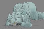 5_fingers air_vent antennae_(anatomy) ass_up bed bed_sheet bedding big_butt bodily_fluids butt female fingers furniture glowing_visor goat992 grabbing_sheets gundam hi_res living_machine lying lying_on_bed machine mecha mobile_suit mobile_suit_gundam mobile_suit_gundam_0083:_stardust_memory not_furry on_bed rgm-79n_gm_custom robot solo steaming_ventilation sweat sweaty_body teal_body tears thick_thighs thrusters visor visor_eyes voluptuous_female yellow_visor