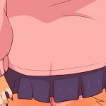 1:1 animated animated_gif anthro bottomwear bulge bulge_from_behind butt butt_shot close-up clothed clothing clothing_lift clothing_pull crossdressing domestic_cat felid feline felis femboy low_res lulucien male mammal markings miniskirt panties panty_pull rear_view red_clothing red_panties red_underwear removing_underwear short_playtime skirt skirt_lift solo standing striped_markings striped_tail stripes sweater tail tail_markings tail_under_skirt topwear underwear underwear_pull
