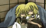  blonde_hair kobato mihara_chiho mihara_chise sleeping 