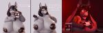 3d_(artwork) accessory anthro areola asinus barbell_piercing big_breasts black_areola black_hair black_nipples blue_eyes breasts buckteeth capcom chunkerbuns claire_redfield comic controller cronos:_the_new_dawn dialogue digital_media_(artwork) donkey dualsense ear_piercing english_text equid equine female game_controller gaming grey_body hair hair_accessory hairband haylee_(chunkerbuns) heart_symbol hi_res huge_breasts humor looking_at_viewer mammal narrowed_eyes nipple_barbell nipple_dip nipple_piercing nipples nude nude_anthro nude_female open_mouth open_smile piercing playing_video_game playstation playstation_5 playstation_controller plushie resident_evil shocked smile smiling_at_viewer smug solo sony_corporation sony_interactive_entertainment talking_to_viewer teeth text under_covers wide_hips