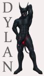 abs absurd_res anthro athletic athletic_anthro athletic_male balls bedroom_eyes biceps black_body black_fur black_penis canid canine canis clothed clothing digital_drawing_(artwork) digital_media_(artwork) dobermann domestic_dog facial_piercing facial_scar ferrn foreskin fur g-string g-string_only genitals half-erect hand_behind_head hand_on_hip hi_res humanoid_genitalia humanoid_penis inviting licking licking_lips looking_at_viewer male male_anthro mammal muscular muscular_anthro muscular_male muscular_thighs narrowed_eyes naughty_face nipples nose_piercing nude nude_anthro nude_male obliques paws pecs penis piercing pinscher pose presenting presenting_penis red_clothing red_g-string red_underwear scar seductive septum_piercing serratus short_tail simple_background solo standing suggestive tail tongue tongue_out underwear underwear_only v-cut vein veiny_penis white_background x_scar yellow_eyes