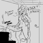 1:1 anthro avian bathroom big_penis bodily_fluids breast_grab breasts claws cum european_mythology excessive_cum excessive_genital_fluids finger_claws genital_fluids genitals greek_mythology gryphon hand_on_breast herm huge_penis hyper hyper_genitalia hyper_penis intersex kaolin_(squareofclay) leaking_milk low_res masturbation monochrome mythological_avian mythological_bird mythological_creature mythological_firebird mythology orgasm penile penile_masturbation penis phoenix public public_restroom restroom_stall shaking shaking_legs shaking_orgasm solo squareofclay standing tapering_penis toilet vaginal_fluids vein veiny_penis vocalization wings