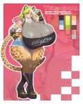 4:5 absurd_res big_breasts big_butt boots bottomwear bracelet breasts butt cheetah claws clothed clothing colored_nails cybernetics cyberpunk denim denim_bottomwear denim_clothing denim_shorts felid feline female fishnet_clothing fishnet_topwear footwear fur green_hair hair hi_res high_heeled_boots high_heels huge_breasts huge_butt huge_thighs hyper hyper_breasts hyper_butt hyper_thighs jacket jewelry machine mammal model_sheet multicolored_body multicolored_fur multicolored_hair nails orange_body orange_fur pigtails pink_hair platform_footwear platform_heels shirt shoes shorts solo spots tail tank_top terminal_(goonermello) thick_thighs thong topwear translucent translucent_clothing translucent_topwear tzuni26 underwear
