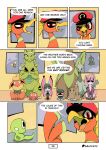 2026 absurd_res anthro beak black_body black_clothing black_hat black_headwear black_horn black_inner_ear black_sclera blue_hair blue_wings brown_body claws clothing comic cutiefly darumaka dialogue digital_drawing_(artwork) digital_media_(artwork) dugtrio eeveelution english_text fangs feral flareon fur galarian_form galarian_ponyta generation_1_pokemon generation_2_pokemon generation_3_pokemon generation_5_pokemon generation_6_pokemon generation_7_pokemon generation_8_pokemon green_body green_claws green_clothing green_scales green_shirt green_tail green_topwear green_wings grey_body grey_horn grey_wings group hair hat headgear headwear hi_res ho-oh horn kerchief legendary_pokemon markings meadow_vivillon military_helmet multicolored_hair muzzzzz neck_tuft ninjask nintendo open_beak open_mouth orange_body orange_wings pink_body pink_ears pink_eyes pink_fur pink_hair pink_tail pink_wings pokemon pokemon_(species) profanity red_body red_clothing red_ears red_eyes red_fur red_hat red_headwear red_sclera regional_form_(pokemon) scales shirt shuppet sitting skarmory speech_bubble striped_markings stripes tail tan_body tan_fur tan_tail teeth text topwear tropius tuft two_tone_hair two_tone_wings tyranitar vivillon white_body white_eyes white_wings wings yellow_beak yellow_clothing yellow_hat yellow_headwear zygarde zygarde_core