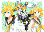  kagamine_len kagamine_rin tagme vocaloid wool 