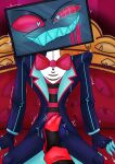 alastor_(hazbin_hotel) aquatic bodily_fluids claws clothed clothing deer demon dripping duo faceless_character feet finger_claws fish foot_fetish foot_focus foot_play footjob hazbin_hotel heart_eyes heart_symbol hellaverse hi_res hoof_fetish hoof_focus hooves humanoid male male/male mammal masturbation_through_clothing reomm saliva saliva_drip sex shaking shark shoe_fetish shoejob shoelaces slim_male small_waist trembling vox_(hazbin_hotel)