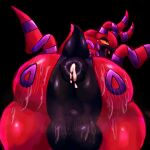 1:1 2026 after_sex antennae_(anatomy) anthro anus aroused aroused_face arthropod balls big_anus big_balls big_butt black_background blush blush_lines bodily_fluids butt butt_focus butt_markings centipede colored colored_line_art cum cum_in_ass cum_inside cum_on_anus digital_drawing_(artwork) digital_media_(artwork) felipotyphlosion generation_5_pokemon genital_fluids genitals glistening glistening_anus glistening_balls glistening_butt glistening_genitalia hi_res male markings musk myriapod nintendo pokemon pokemon_(species) puffy_anus purple_markings raised_tail rear_view red_background remake scolipede simple_background solo sweat sweatdrop sweaty_balls sweaty_butt sweaty_genitalia sweaty_legs sweaty_thighs tail thick_thighs tongue tongue_out yellow_sclera
