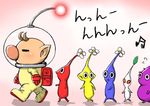  lowres marching olimar pikmin side/koma singing 