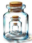  bottle_meme_(pixiv) container cork glass in_container jar realistic recursive 