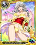  artist_request braid breasts card_(medium) character_name chess_piece grayfia_lucifuge grey_eyes high_school_dxd japanese_clothes kimono large_breasts lipstick maid_headdress makeup official_art queen_(chess) red_lipstick silver_hair solo swimsuit torn_clothes torn_kimono trading_card twin_braids yellow_swimsuit 