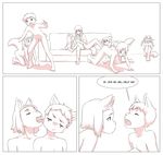  animal_humanoid aogami canine clothing comic dog dog_humanoid drugged female human humanoid kidnaping male mammal mind_control nude penis pussy sibling transformation young 