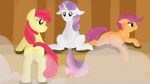  apple_bloom_(mlp) bath bathroom friendship_is_magic jbond my_little_pony pussy scootaloo_(mlp) sweetie_belle_(mlp) young 