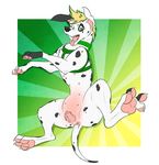  abstract_background anus blonde_hair canine dalmatian dog female feral green_eyes hair mammal nipples open_mouth psy101 pussy simple_background teats tongue tongue_out 