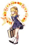  bad_id bad_pixiv_id blonde_hair blue_eyes boruto:_naruto_the_movie dress full_body genderswap genderswap_(mtf) hat long_hair mary_janes naruto naruto_(series) noeunjung93 shoes short_hair skirt_hold socks solo suitcase transparent_background uzumaki_boruto white_legwear 