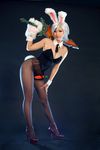  1girl cosplay gradient gradient_background league_of_legends photo riven_(league_of_legends) 