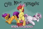  anus apple_bloom_(mlp) clothing collar cub cum cum_everywhere cutie_mark_crusaders_(mlp) equine female feral friendship_is_magic group horn kevinsano mammal masturbation messy my_little_pony panties panties_down pegasus penetration pussy pussy_juice rope scootaloo_(mlp) sex_toy sweetie_belle_(mlp) toying_self underwear unicorn wings young 