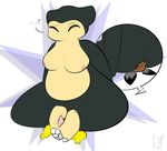  1-upclock anthro big_breasts breasts butt duo erection facesitting feet female foot_fetish footjob fur male male/female nintendo nipples overweight penis pichu pok&eacute;mon pussy sex simple_background size_difference snorlax video_games yellow_fur young 