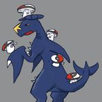  ambiguous_gender foongus garchomp nintendo pok&eacute;mon unknown_artist video_games 