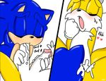  &lt;3 blush clothing cum cum_in_mouth cum_inside cum_on_self eyes_closed fellatio gloves handjob male miles_prower multi_penis open_mouth oral penis perverted_bunny sex sonic_(series) sonic_the_hedgehog sweat 