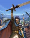  blue_hair fire_emblem fire_emblem:_souen_no_kiseki fire_emblem_path_of_radiance ike sword weapon 